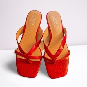 Womens Red Alfani Sandals Size US 7.5